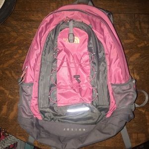 COPY - Pink North Face backpack